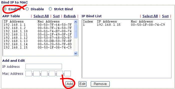 Vigor Router Faq Preset Dhcp Assignments