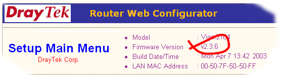 WUI Firmware version 2200-2600 Series