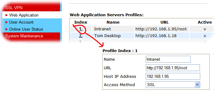 SSL Web Proxy Application Setup